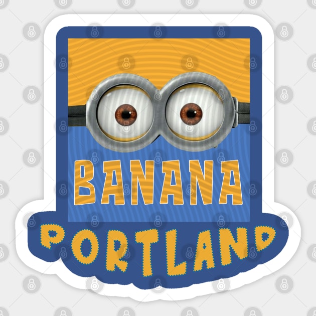 MINIONS USA PORTLAND Sticker by LuckYA